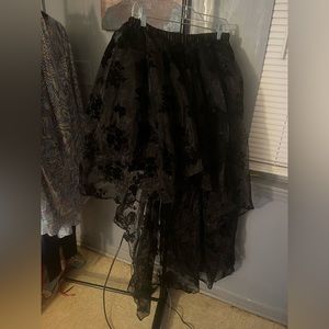 High low skirt